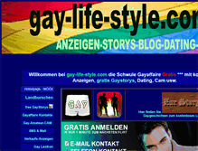 Tablet Screenshot of gay-life-style.com